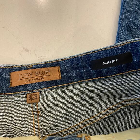 Judy Blue Slim Fit Jeans size 9/ 29 - Picture 5 of 10